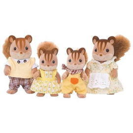 Sylvanian Families Rodina hnedých veveričiek