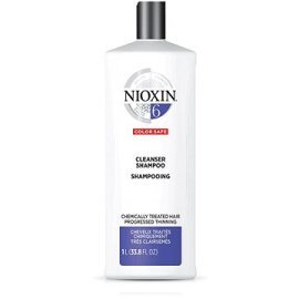 Nioxin System 6 čistiaci šampón pre chemicky ošterené vlasy 1000ml