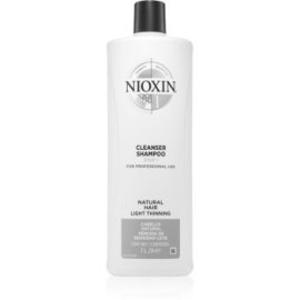 Nioxin System 1 čistiaci šampón pre jemné až normálne vlasy 1000ml