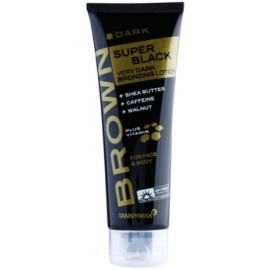 Tannymaxx Brown Super Black opaľovací krém do solária s bronzerom 125ml