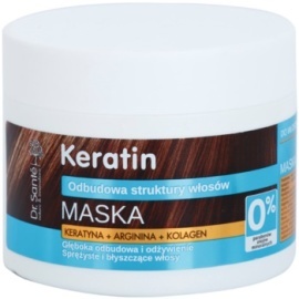 Dr. Santé Keratin hĺbkovo regeneračná a výživná maska pre krehké vlasy bez lesku 300ml