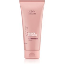 Wella Professionals Invigo Blonde Recharge kondicionér pre oživenie blond farby vlasov odtieň Cool 200ml