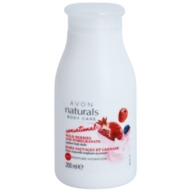 Avon Naturals Body Care Sensational zjemňujúce telové mlieko s jogurtom 200ml