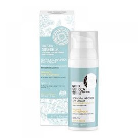 Natura Siberica Sophora Japonica denný hydratačný krém pre mastnú a zmiešanú pleť SPF 15 50ml