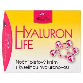 Bc Bione Cosmetics Bione Cosmetics Hyaluron Life nočný pleťový krém s kyselinou hyalurónovou 51ml
