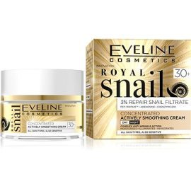 Eveline Cosmetics Royal Snail vyhladzujúci denný a nočný krém 30+ 50ml
