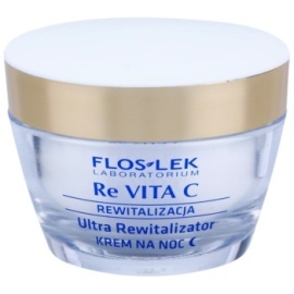 FlosLek Re Vita C 40+ intenzívny nočný krém pre revitalizáciu pleti 50ml