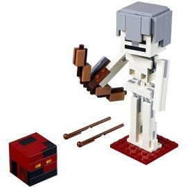 Lego Minecraft 21150 Minecraft veľká figúrka: Kostlivec s pekelným slizom