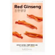 Missha Airy Fit Red Ginseng plátenná maska s hydratačným a revitalizačným účinkom 19g - cena, porovnanie