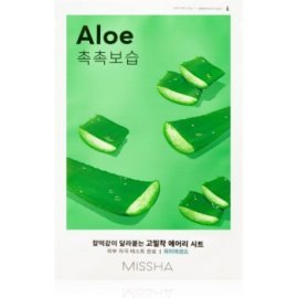 Missha Airy Fit Aloe plátenná maska s hydratačným a upokojujúcim účinkom 19g