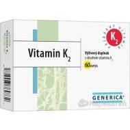 Generica Vitamin K2 60tbl - cena, porovnanie