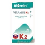 Biomin Vitamin K2 30tbl - cena, porovnanie