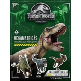 Jurassic World Bukott Birodalom - Megamatricás foglalkoztatóköny