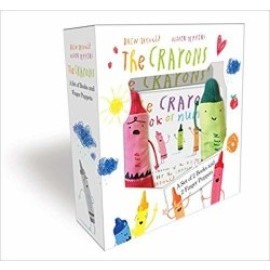 The Crayons - A Set of Books and Finger Puppets
