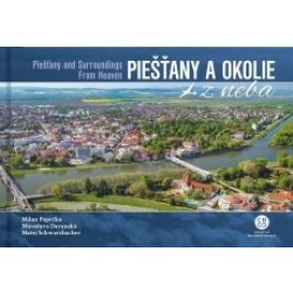 Piešťany a okolie z neba