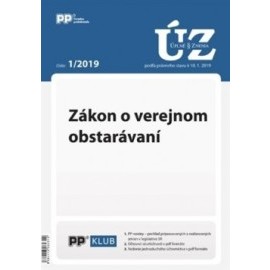 UZZ 1/2019 Zákon o verejnom obstarávaní