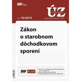 UZZ 10/2019 Zákon o starobnom dôchodkovom sporení