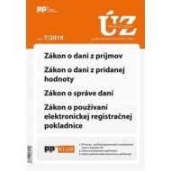 UZZ 7/2019 Zákon o dani z príjmov, DPH, správe daní, používaní ERP - cena, porovnanie