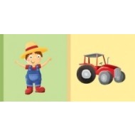 Dětská knížka Farmář Traktor - cena, porovnanie
