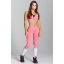 Gym Glamour Pink & White Socks