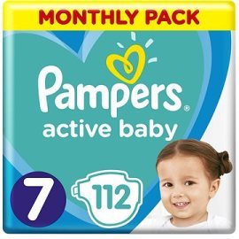 Pampers Active Baby 7 112ks