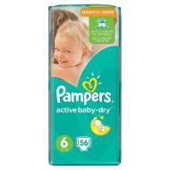 Pampers Active Baby Dry 6 56ks - cena, porovnanie