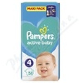 Pampers Active Baby Dry 4 58ks