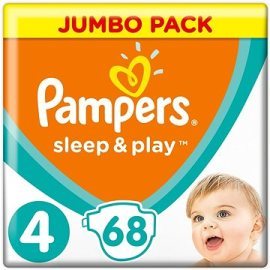 Pampers Sleep & Play 4 68ks