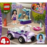 Lego Friends 41360 Emma a mobilná veterinárna klinika - cena, porovnanie