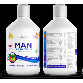 Swedish Nutra Man Multivitamin 500ml