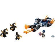 Lego Super Heroes 76123 Captain America: útok Outriderů - cena, porovnanie