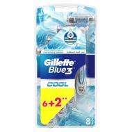 Gillette Blue3 Ice 6+2ks - cena, porovnanie
