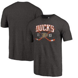 Fanatics Branded Anaheim Ducks Vintage Line Shift Tri-Blend