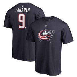 Fanatics Branded Artemi Panarin Columbus Blue Jackets Stack Logo Name & Number