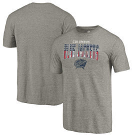 Fanatics Branded Columbus Blue Jackets Freedom Tri-Blend