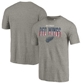 Fanatics Branded Detroit Red Wings Freedom Tri-Blend