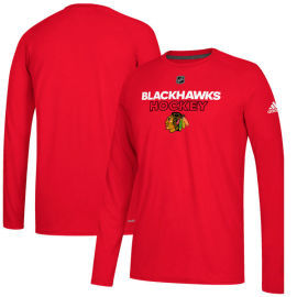 Adidas Chicago Blackhawks Authentic Ice Climalite Ultimate L/S