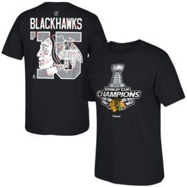 Reebok Chicago Blackhawks 2015 Stanley Cup Champions Signature