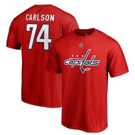 Fanatics Branded John Carlson Washington Capitals Stack Logo Name & Number