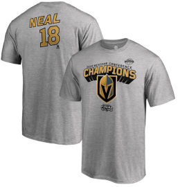 Fanatics Branded James Neal Vegas Golden Knights 2018 Western Conference Champions