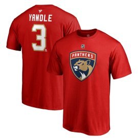 Fanatics Branded Keith Yandle Florida Panthers Stack Logo Name & Number