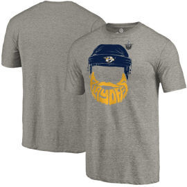 Fanatics Branded Nashville Predators 2017 Stanley Cup Playoffs Participant Full Beard Tri-Blend