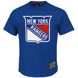 Majestic NHL New York Rangers Large Logo Tee