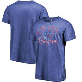 Fanatics Branded New York Rangers Shadow Washed Retro