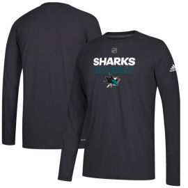 Adidas San Jose Sharks Authentic Ice Climalite Ultimate L/S
