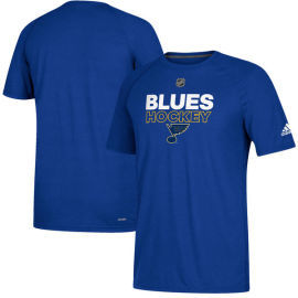 Adidas St. Louis Blues Authentic Ice Climalite Ultimate S/S