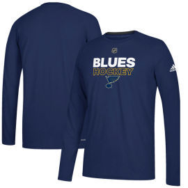 Adidas St. Louis Blues Authentic Ice Climalite Ultimate L/S
