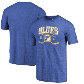 Fanatics Branded St. Louis Blues Vintage Line Shift Tri-Blend