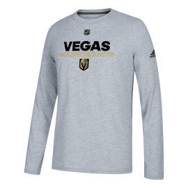 Adidas Vegas Golden Knights Authentic Ice Climalite Ultimate L/S