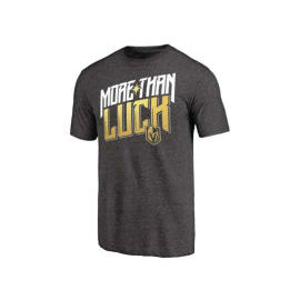 Majestic Vegas Golden Knights More Than Luck Tri-Blend